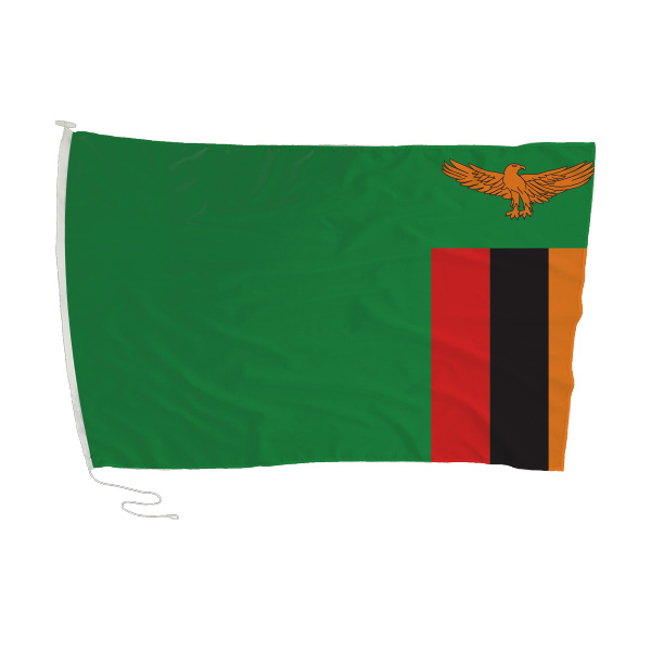ZAMBIA FLAG 270 x 180cm