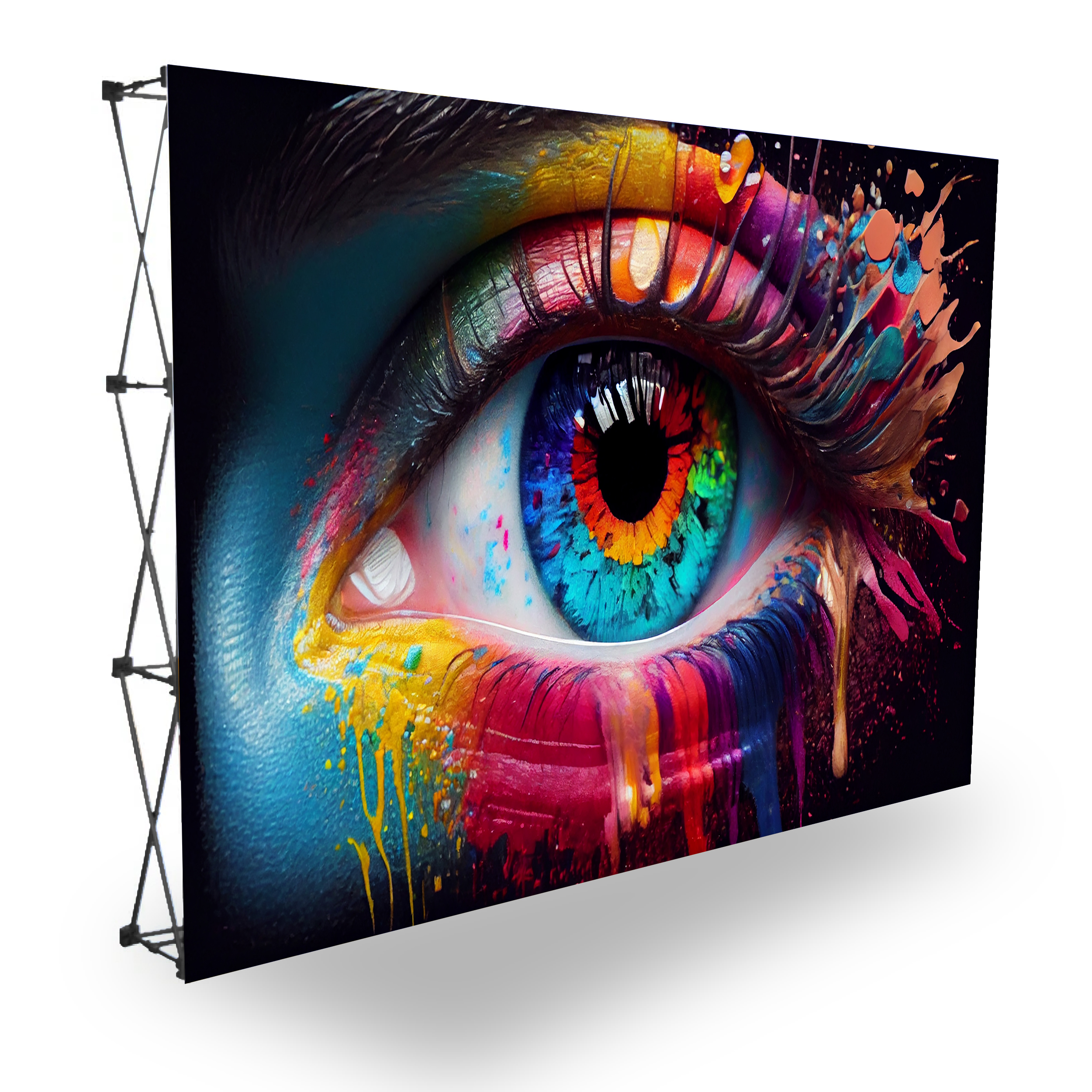 Durable display fabric Bannerwall 3.75 x 2.25m, Print Only