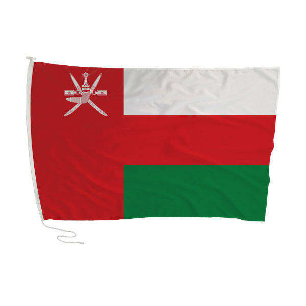 OMAN FLAG 90 x 60cm