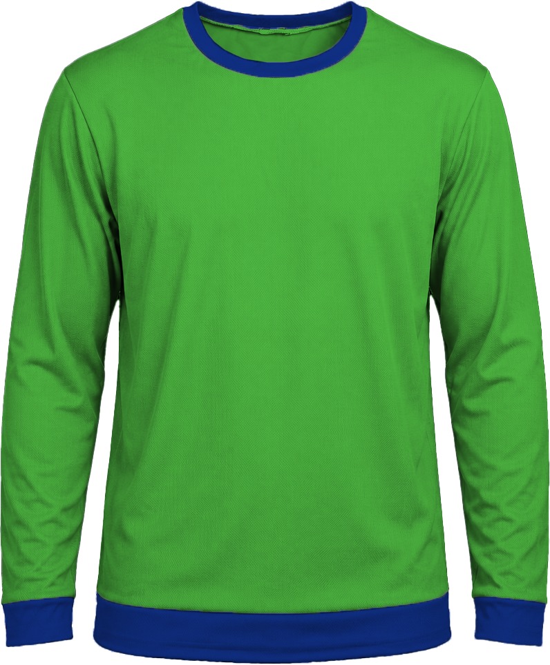Ringer Ladies Crew Neck T-shirt, Fitted Long Sleeve, Birdseye
