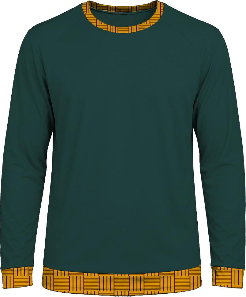 19Ten Ladies Crew Neck T-shirt, Raglan Long Sleeve, Birdseye