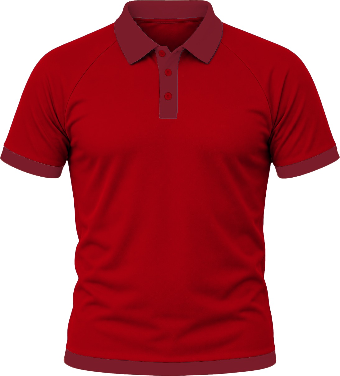 Ringer Unisex Golf Shirt, Raglan Short Sleeve, Reverse Birdseye