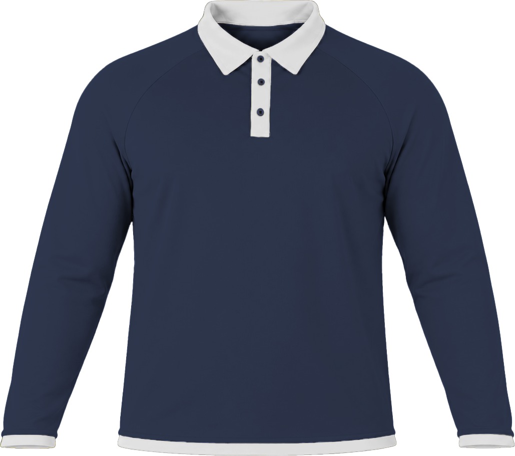 Ringer Ladies Golf Shirt, Raglan Long Sleeve, Birdseye