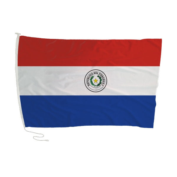 PARAGUAY FLAG 90 X 60cm