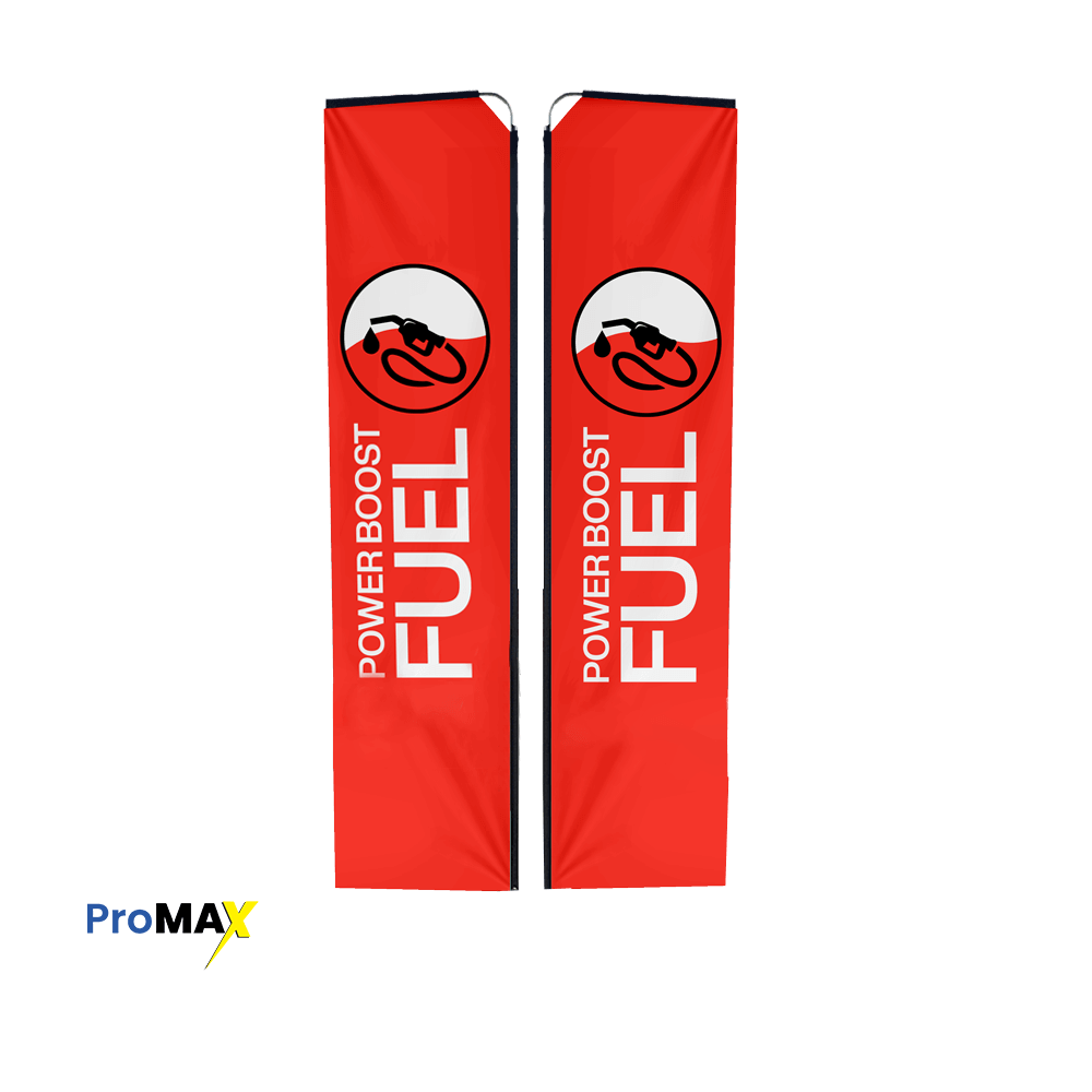 Professional display hardware Telescopic Banner 4m Double sided, Skin Only
