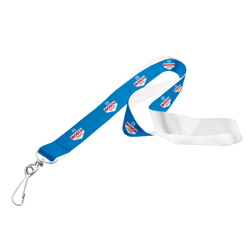 Satin Lanyard S/Sided Print with Swivel Hook 25 x 950mm