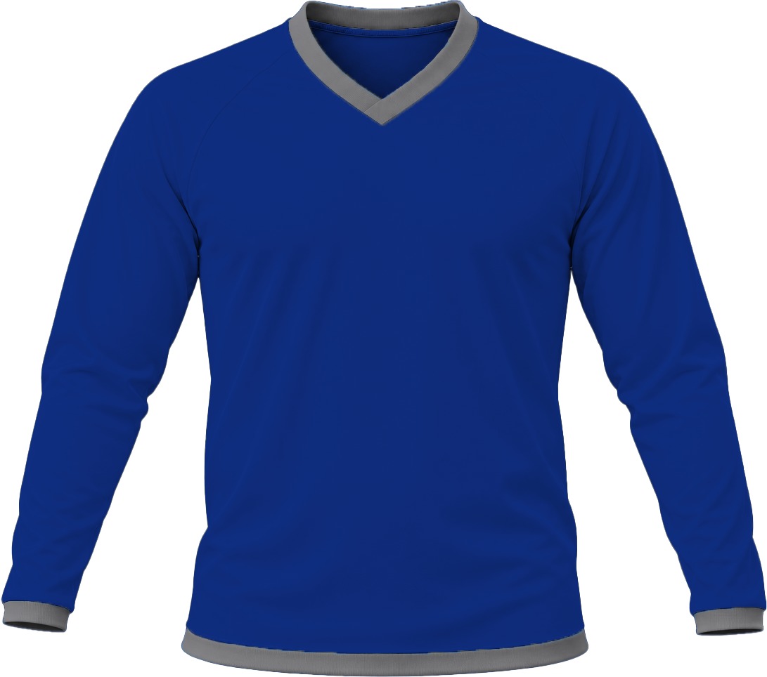 Ringer Unisex V-Neck T-shirt, Raglan Long Sleeve, Reverse Birdseye