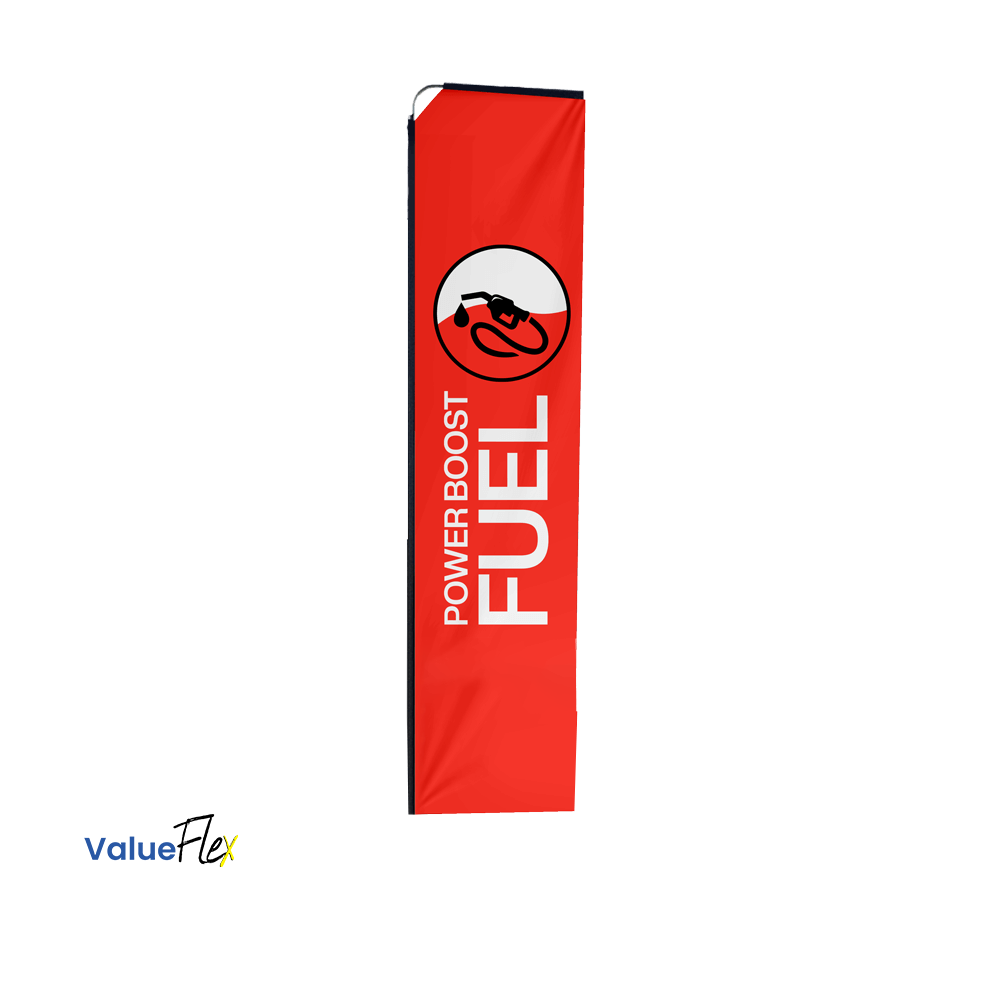 Display fabric Telescopic Banner 4m Single sided, Skin Only