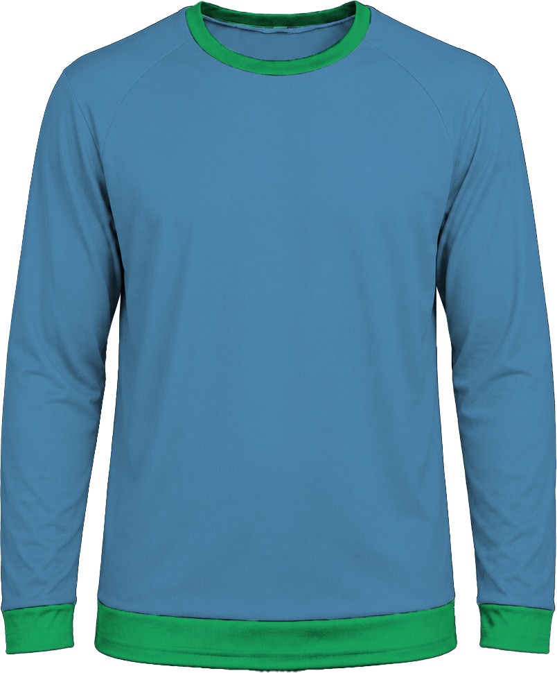 Ringer Ladies Crew Neck T-shirt, Raglan Long Sleeve, Birdseye
