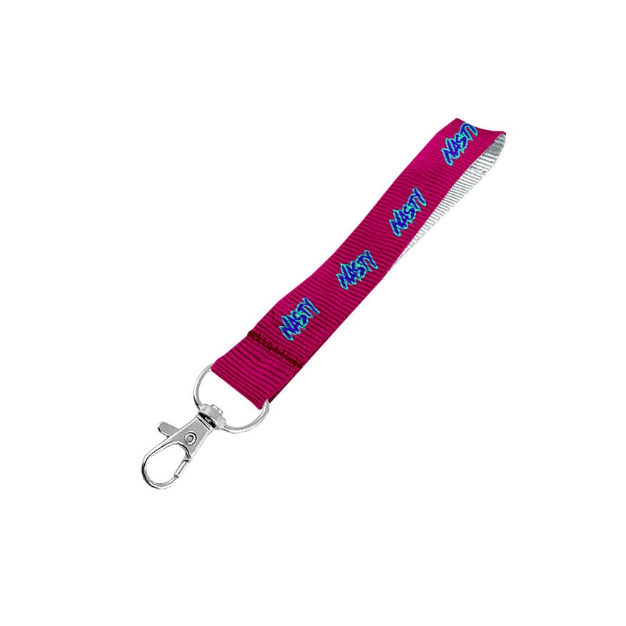Petersham Wrist Phone Strap S/Sided Print with Snap Hook 15 x 340mm