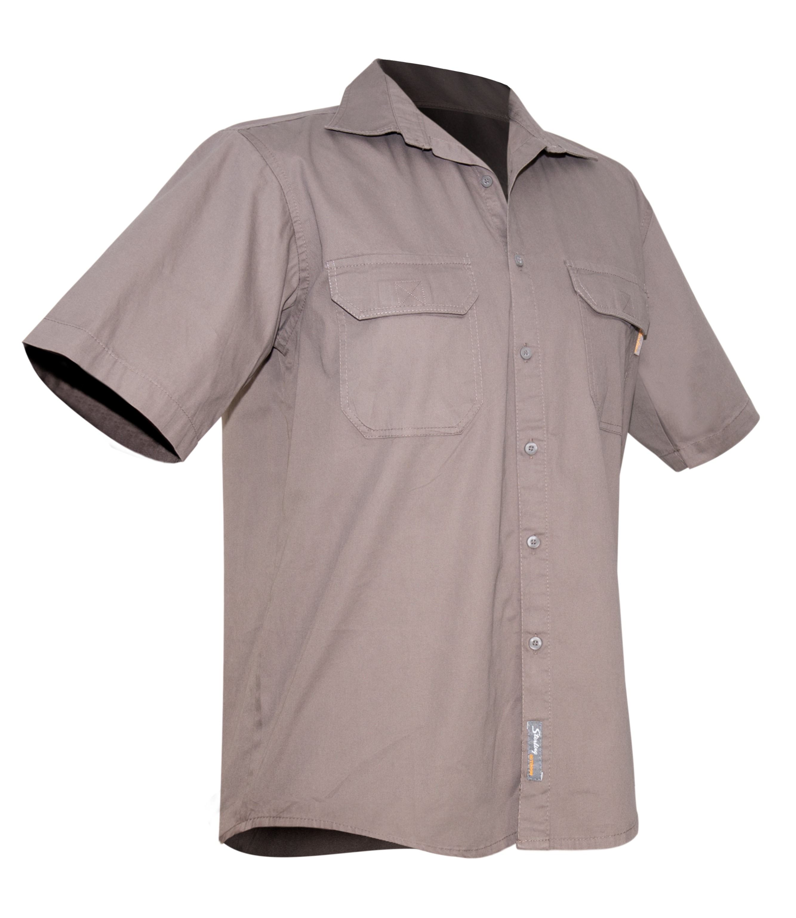 Men's Short Sleeve Twill Shirt