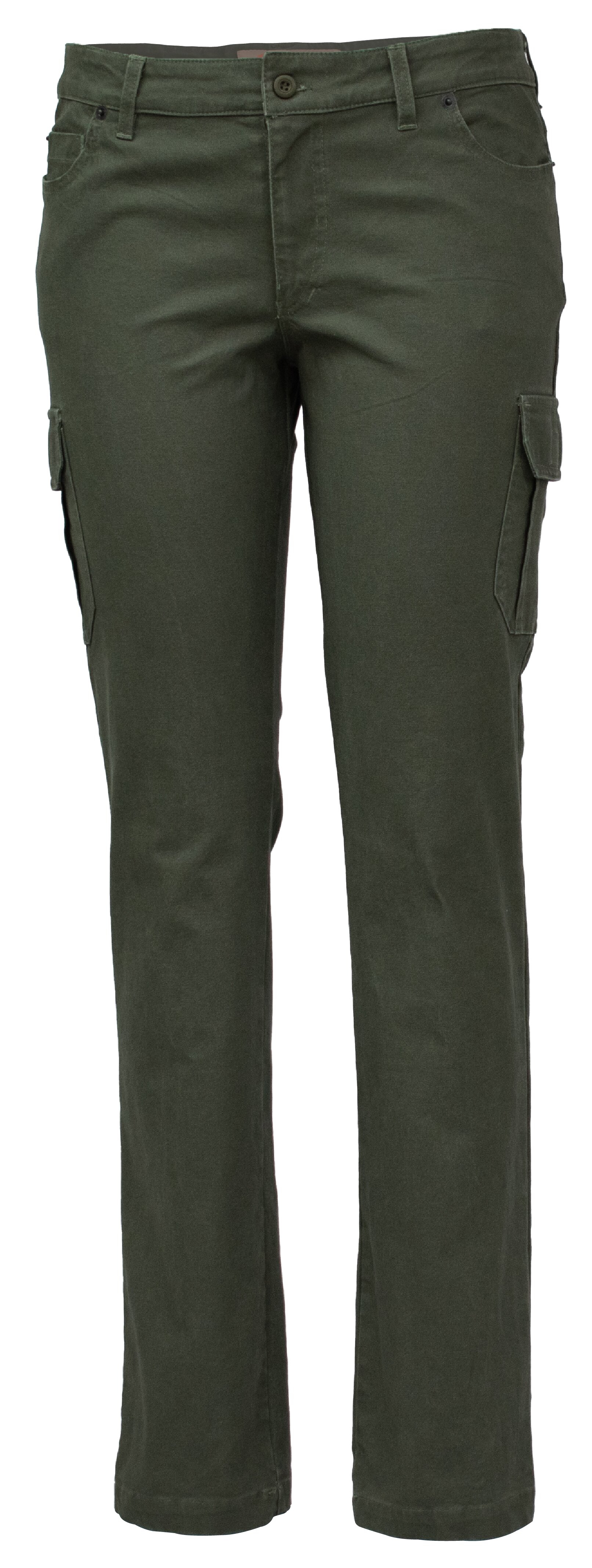 Ladies' Stretch Canvas Cargo Pants
