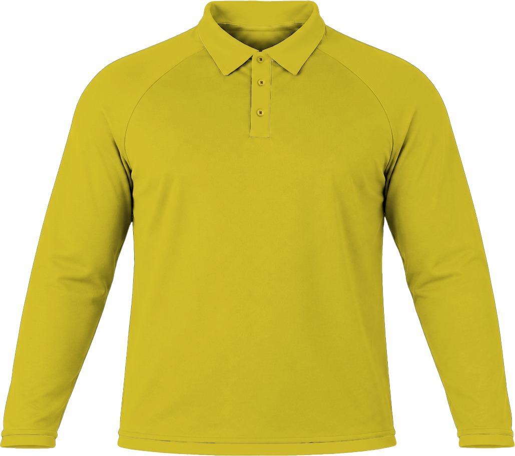 +27 Unisex Golf Shirt, Raglan Long Sleeve, Birdseye