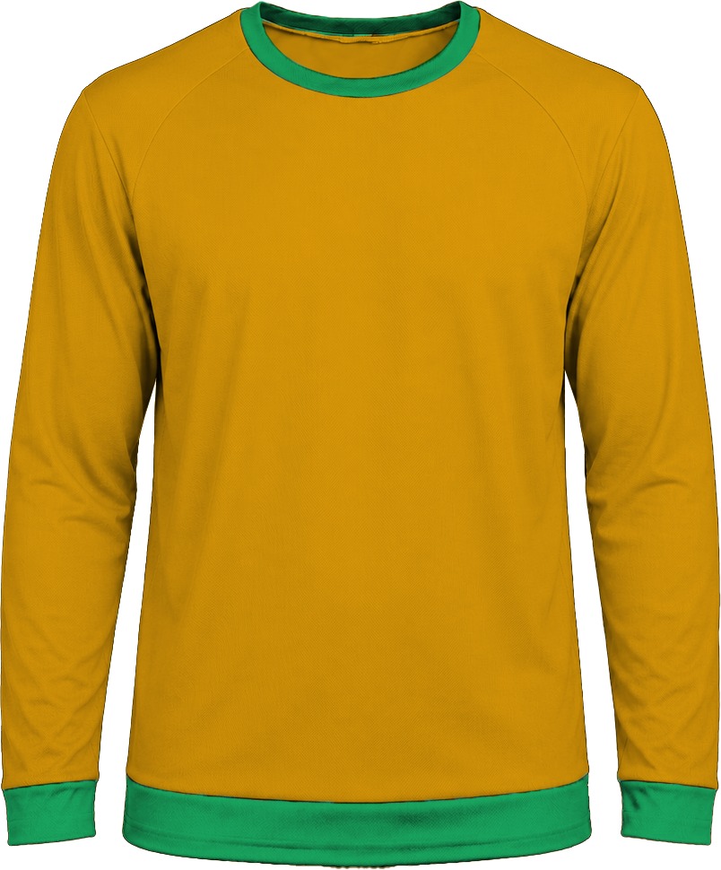 Ringer Unisex Crew Neck T-shirt, Raglan Long Sleeve, Birdseye