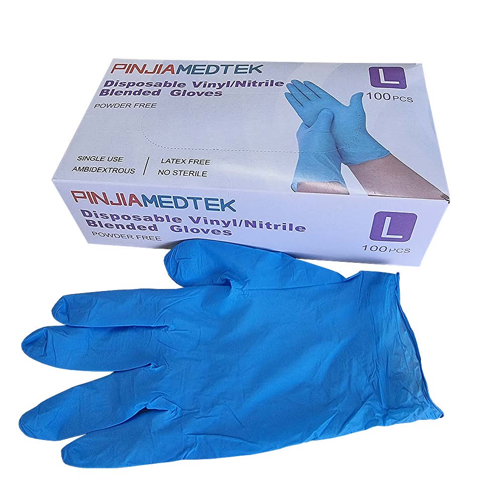 Vinyl Exam Glove Powder Free M - Box Of 100 Pairs