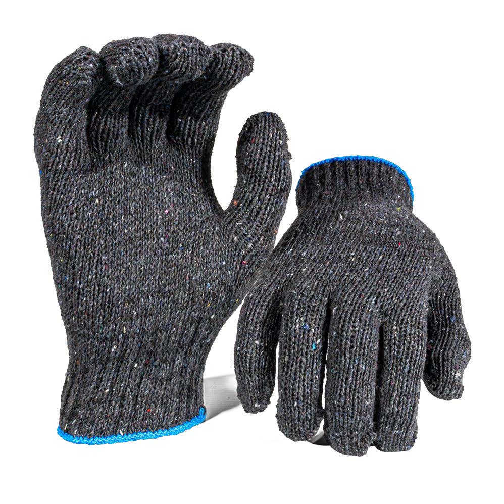 Cotton Knit Glove Grey 450G - Pack Of 12 Pairs
