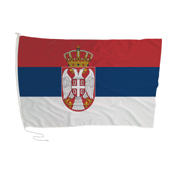 SERBIA + MONTENEGRO FLAG 180 x 120cm