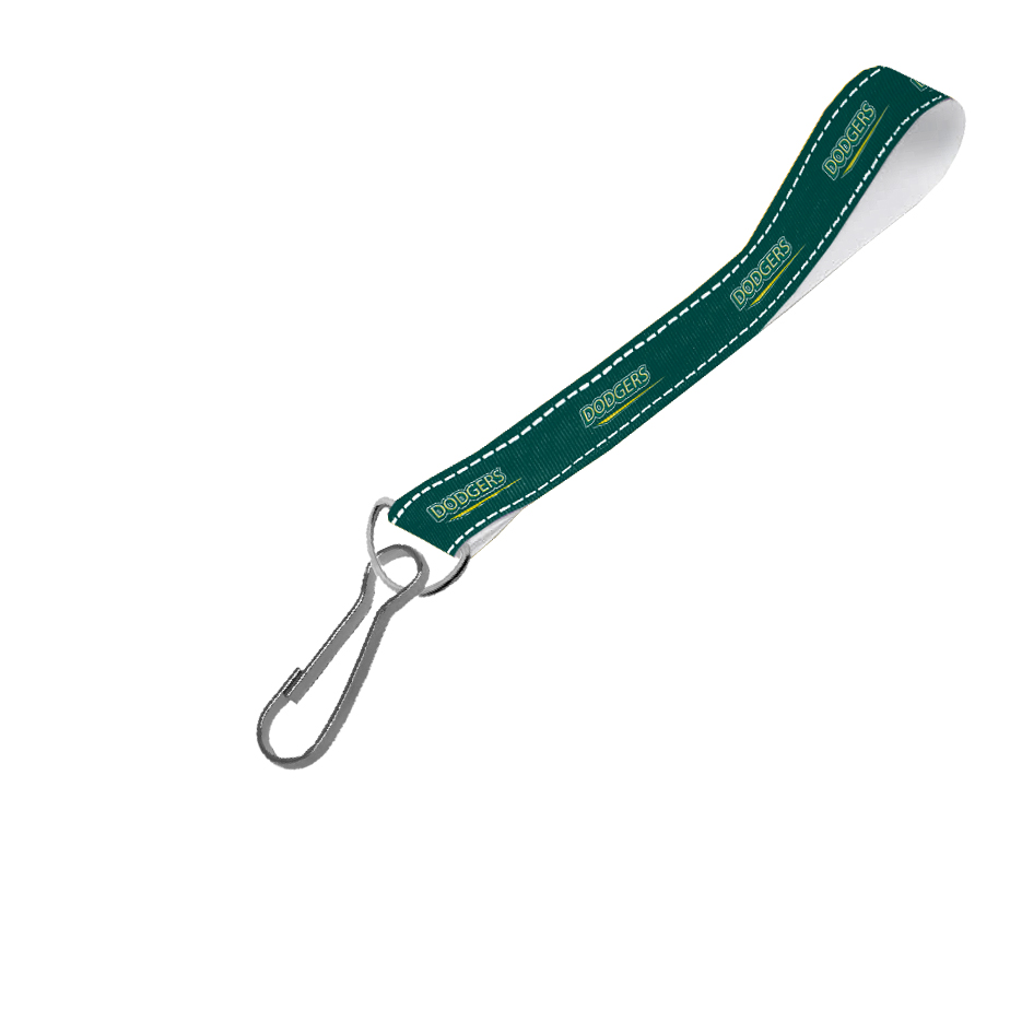 Petersham Wrist Phone Strap With Reflective Border Sublimation Print S/Sided with Swivel Hook