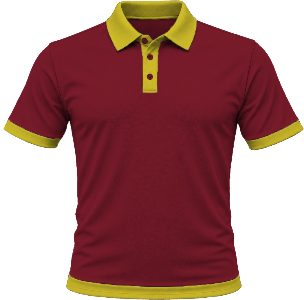 Ringer Kiddies Golf Shirt, Fitted Short Sleeve, Birdseye