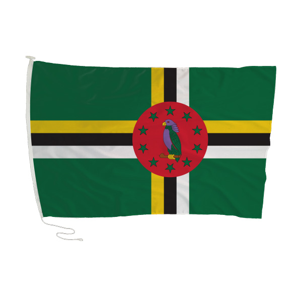 DOMINICA FLAG 180 x 120cm