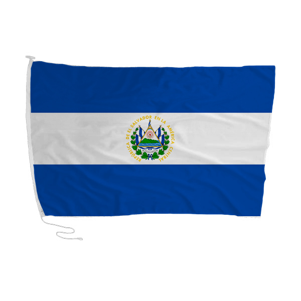 EL SALVADOR FLAG 90 X 60cm