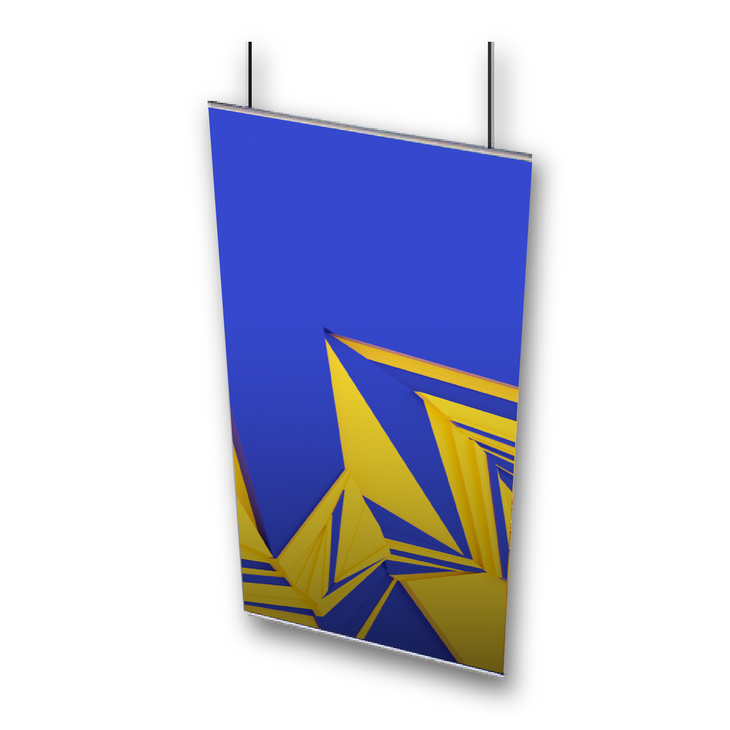 Hanging Banner 1.2 x 2m, Double Sided + Extrusion