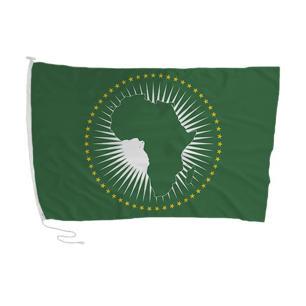 A. U - AFRICAN UNION FLAG 270 x 180cm