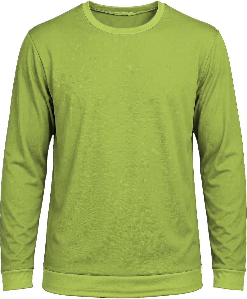 +27 Kiddies Crew Neck T-shirt, Fitted Long Sleeve, Birdseye