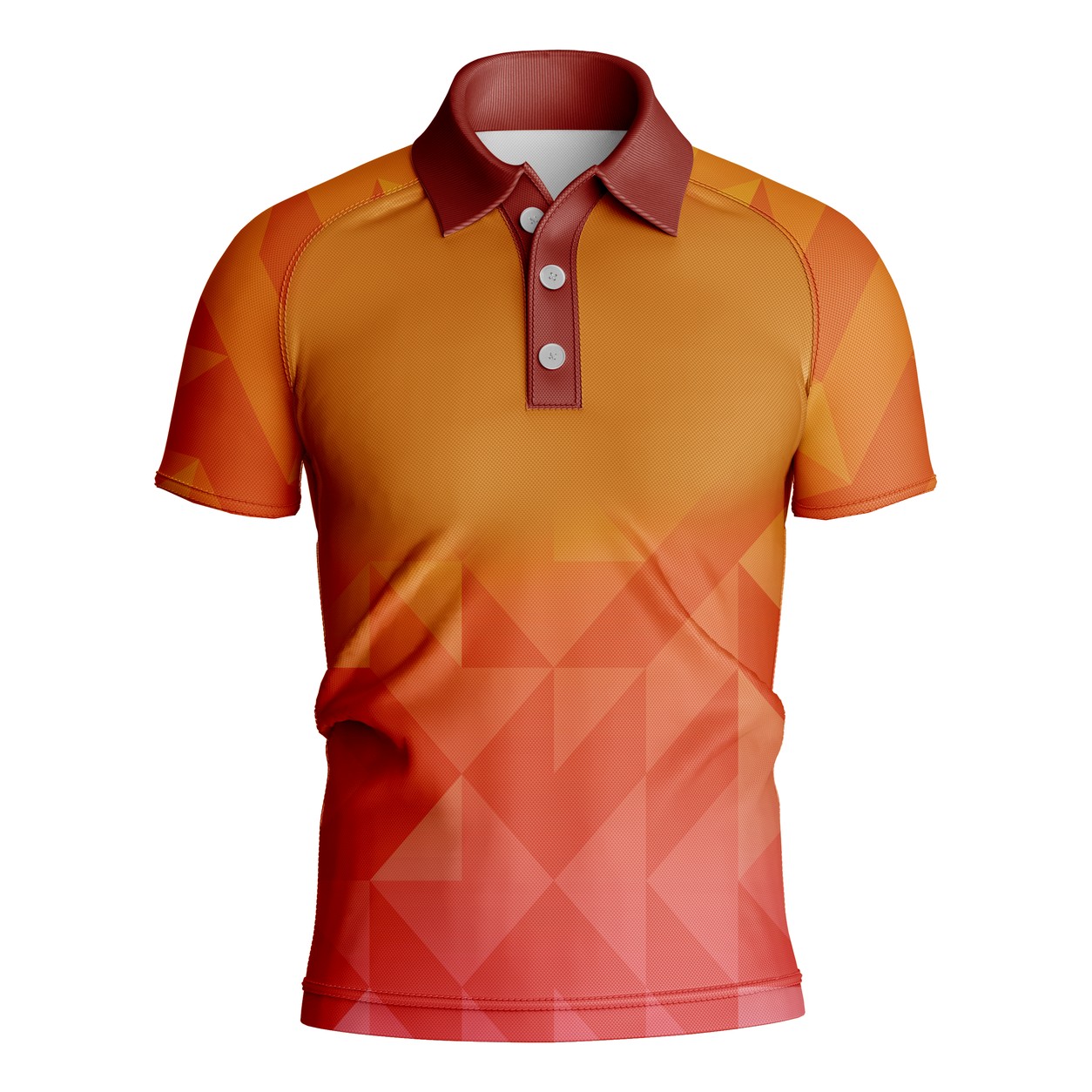 Dye Sub Kid's Golf Shirt, Raglan Short Sleeve, Drop Needle