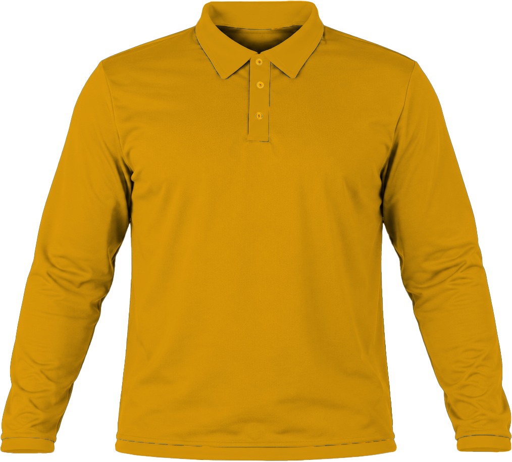 +27 Ladies Golf Shirt, Fitted Long Sleeve, Reverse Birdseye