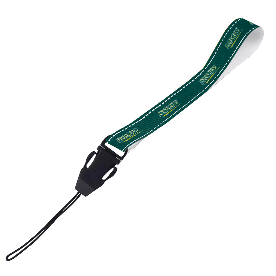 Petersham Wrist Phone Strap With Reflective Border Sublimation Print S/Sided with Cellphone Clip