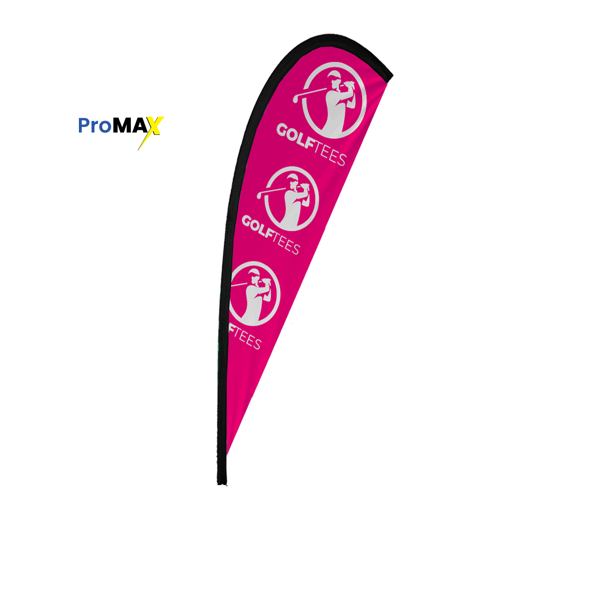 Professional display hardware Teardrop Banner 4m Double sided, Skin Only