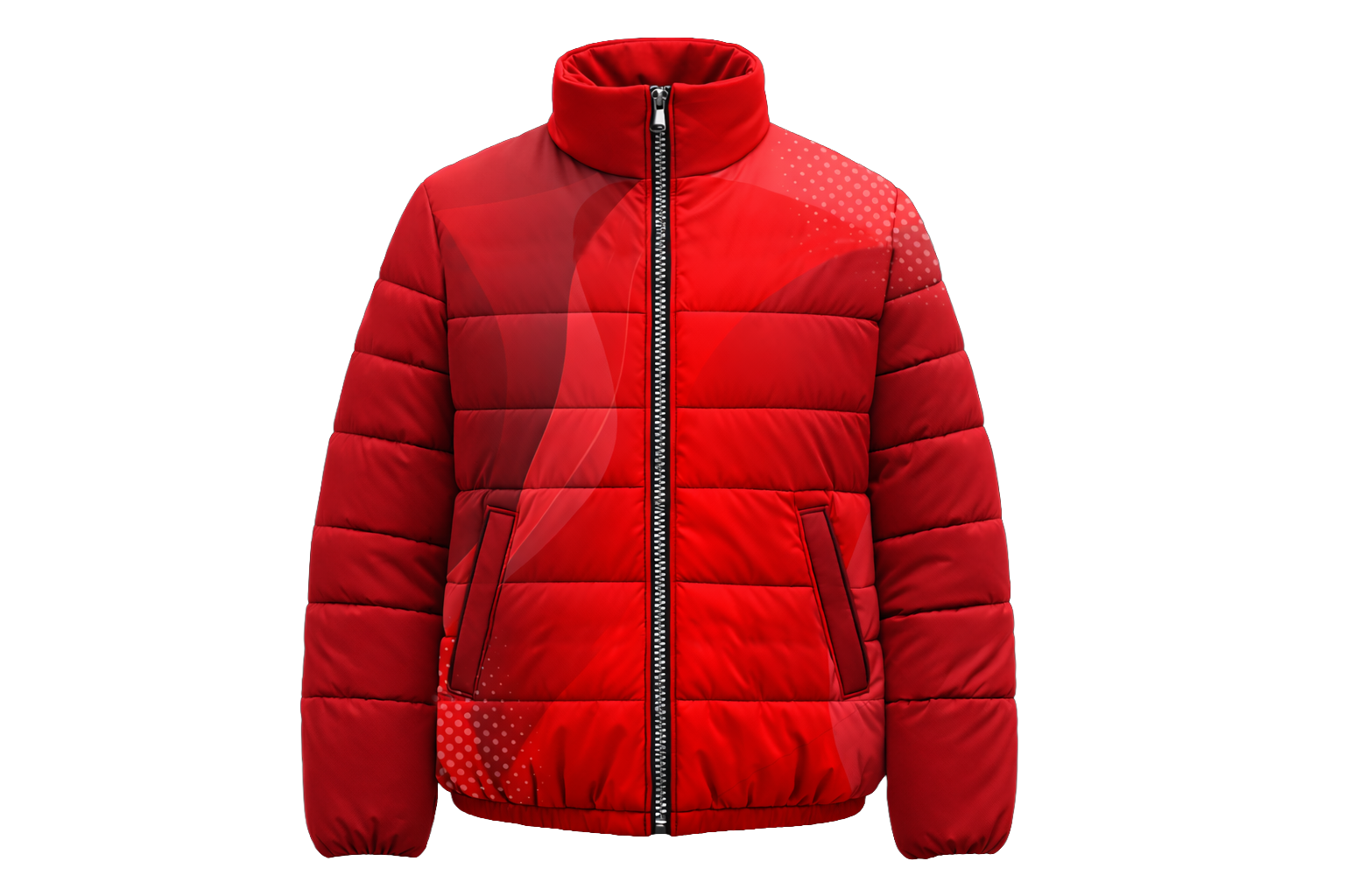 Dye Sublimated Micro Active Puffer Jacket
