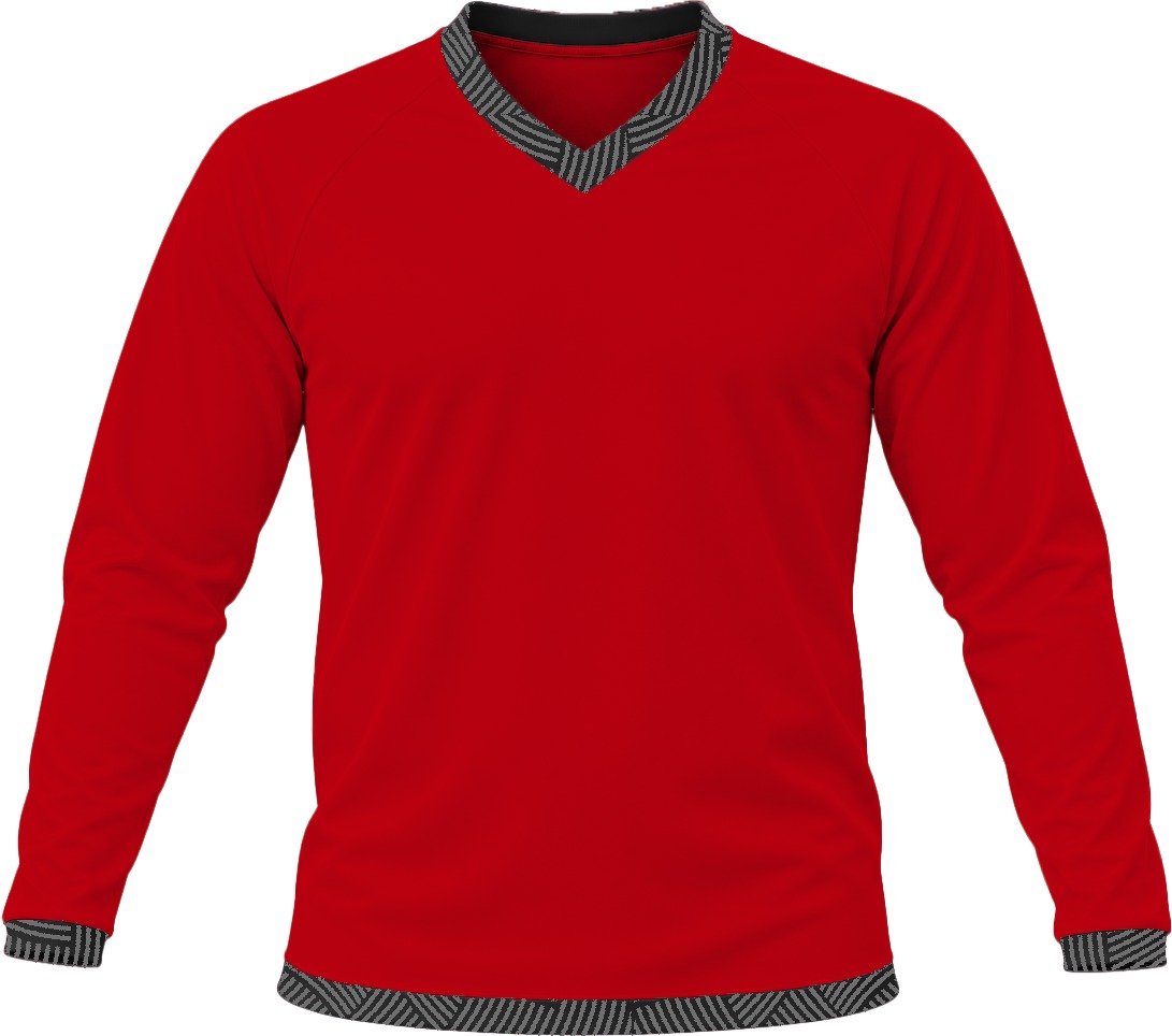 19Ten Ladies V-Neck T-shirt, Raglan Long Sleeve, Birdseye