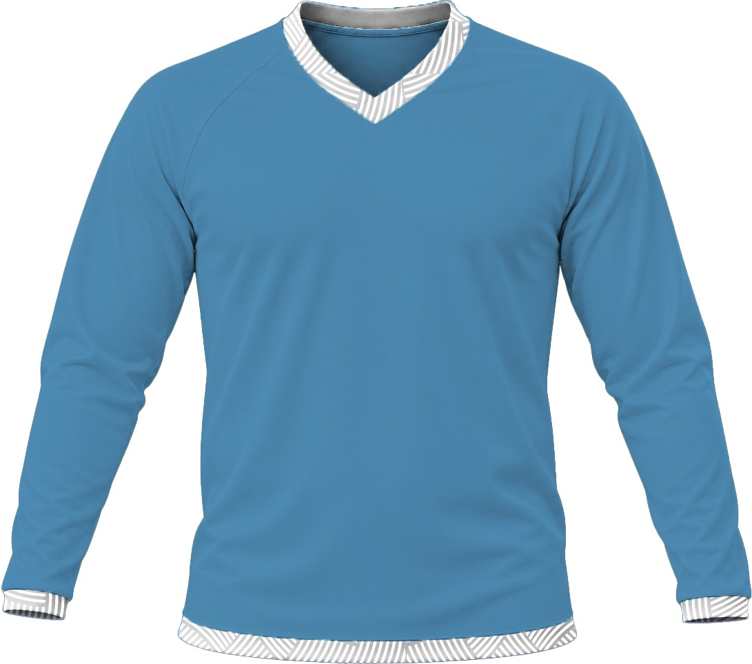 19Ten Ladies V-Neck T-shirt, Raglan Long Sleeve, Birdseye
