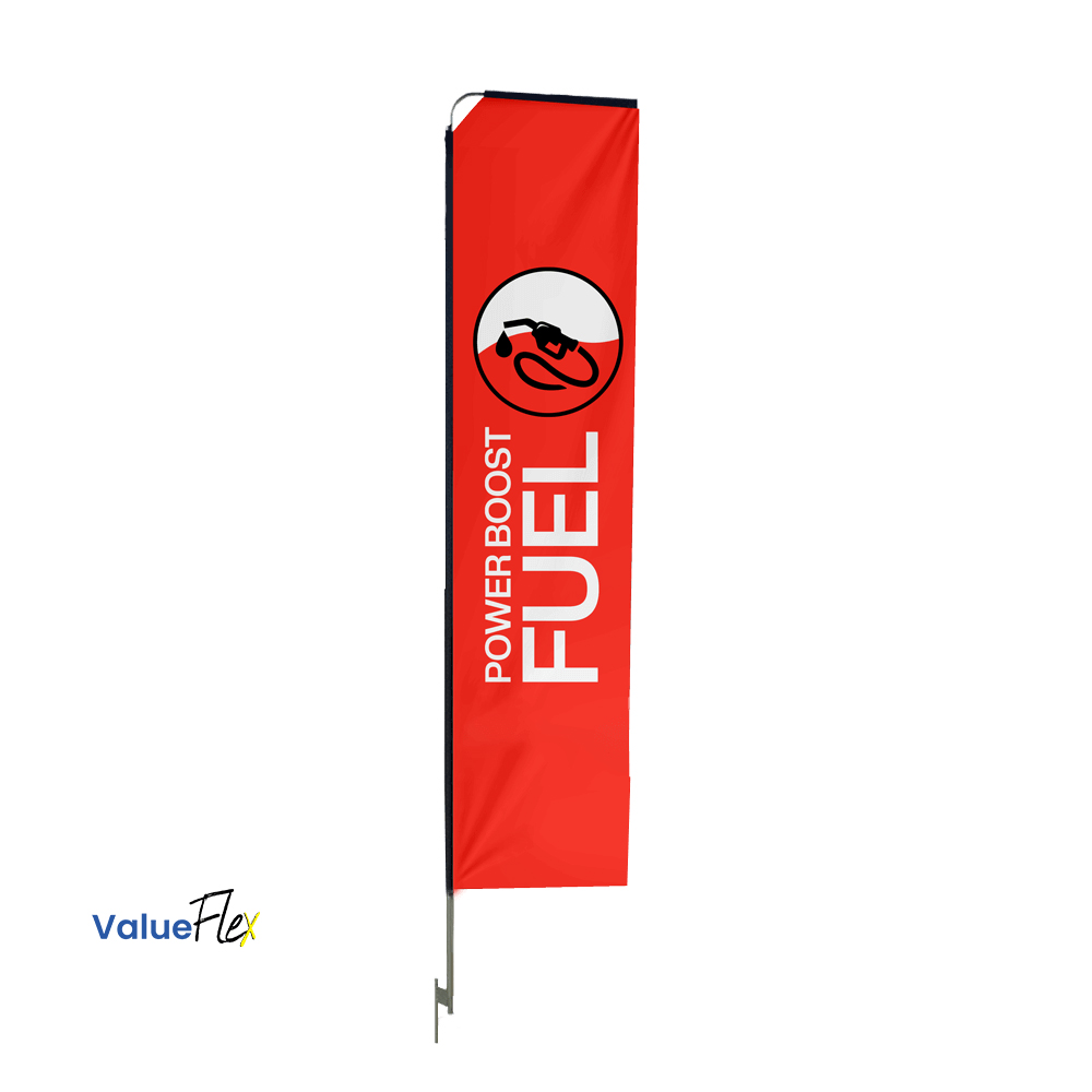 Display fabric Telescopic Banner 4m Single sided, Complete