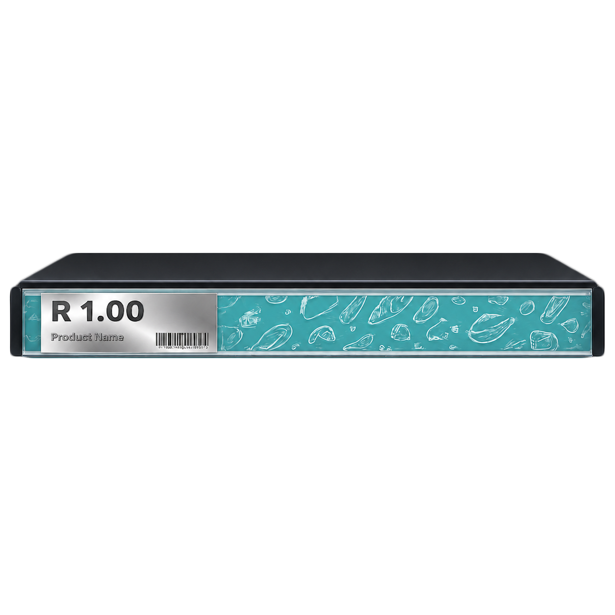 B. YOND LITHO Shelf Strips (Single Sided Silver) 1100 x 32mm
