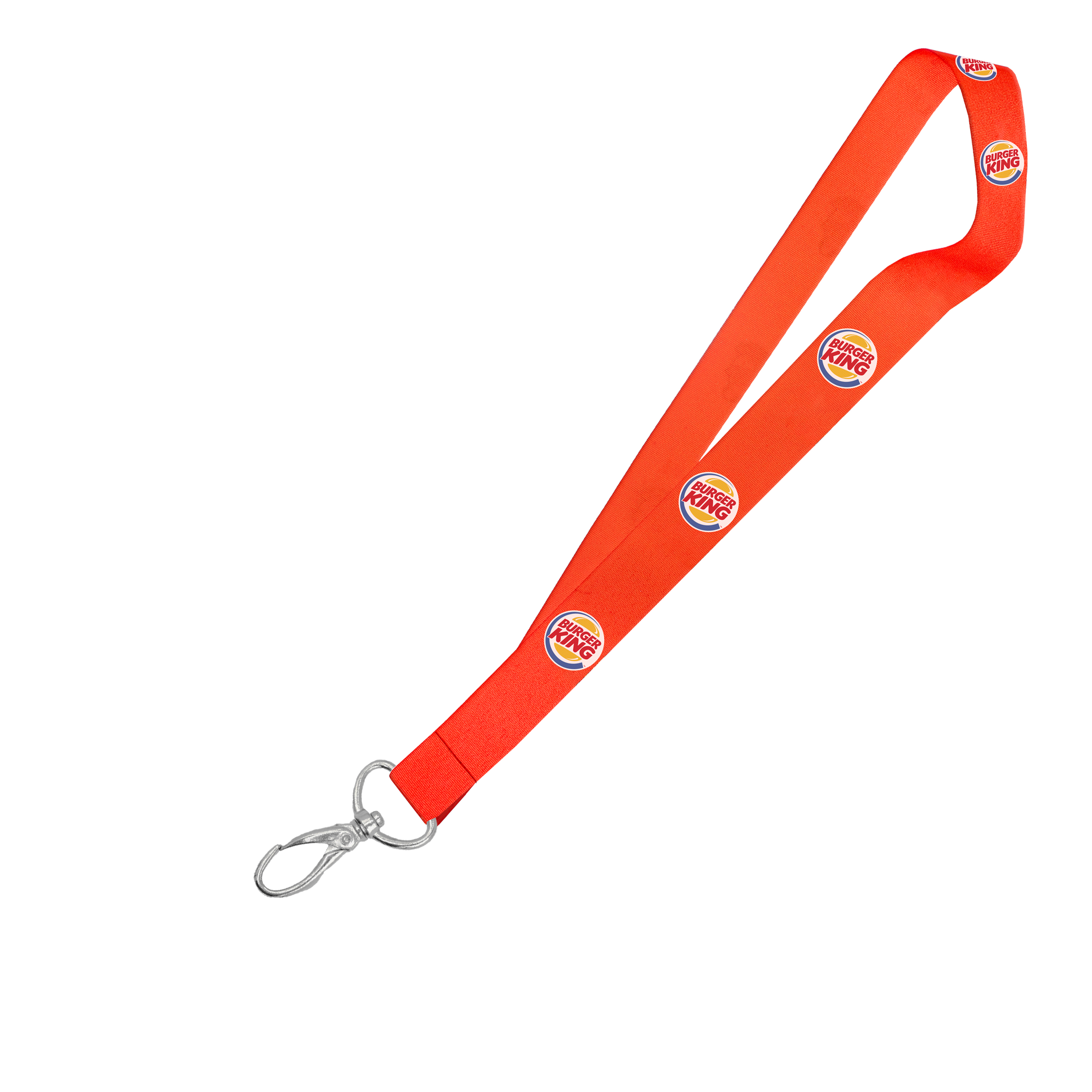 Hi-Viz Lanyard DTF Print S/Sided with Lobster Clip