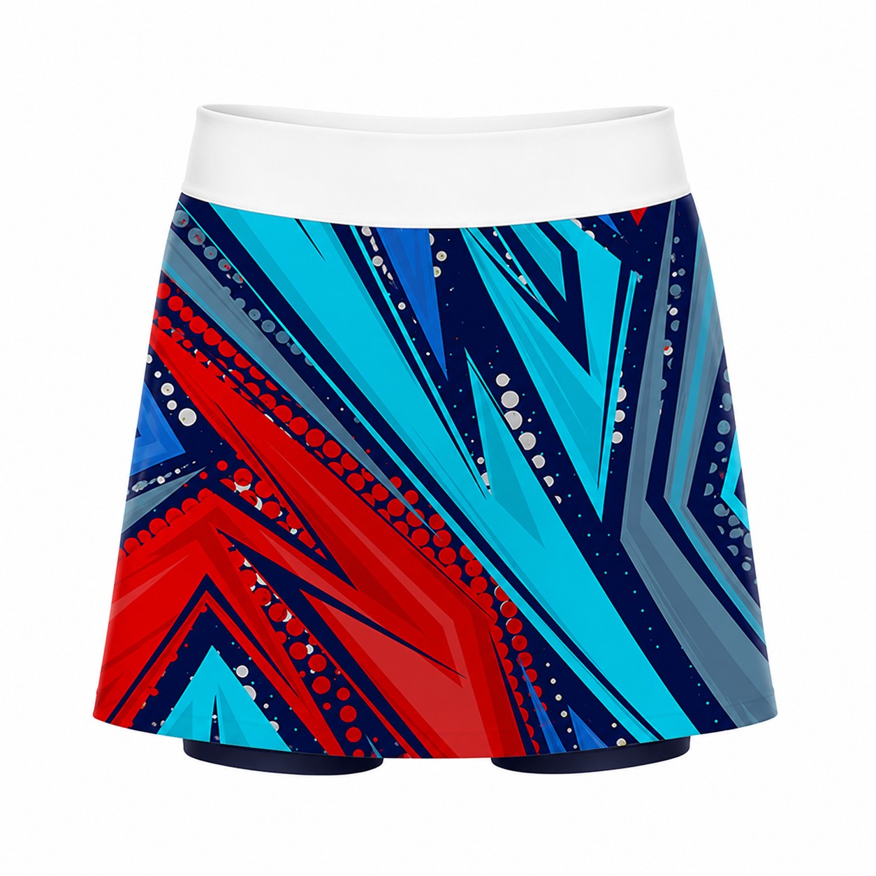 Dye Sub Ladies Skort, Sport Tec