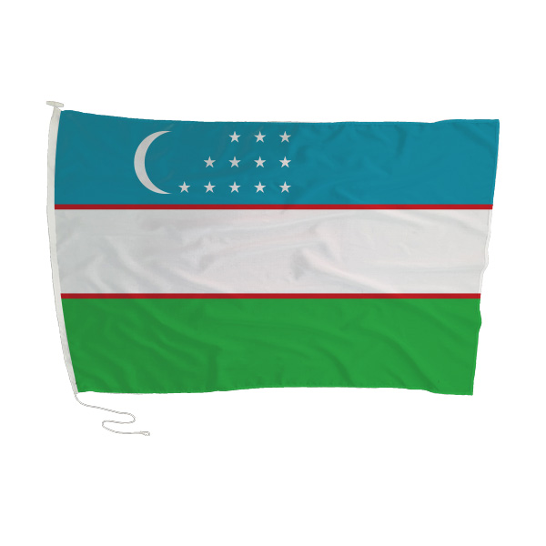 UZBEKISTAN FLAG 180 x 120cm