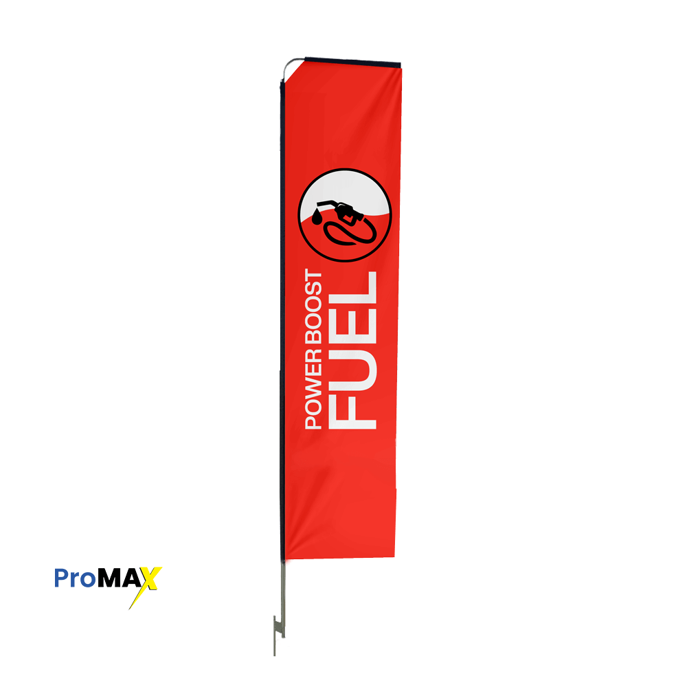 Professional display hardware Telescopic Banner 4m Single sided, Complete