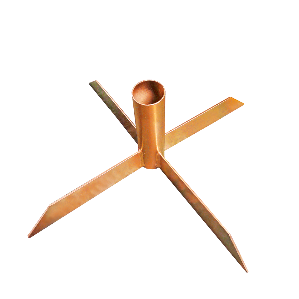 1 Pole Base Only for Indoor Poles(Gold)