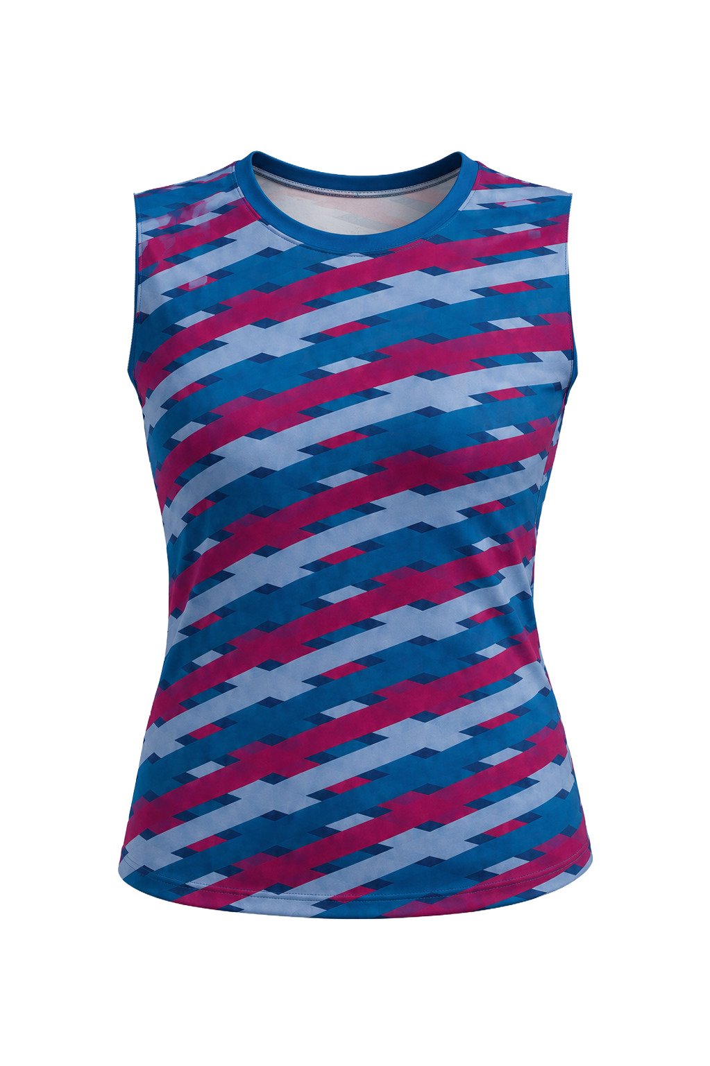 Dye Sub Ladies Tank Top, Birdseye