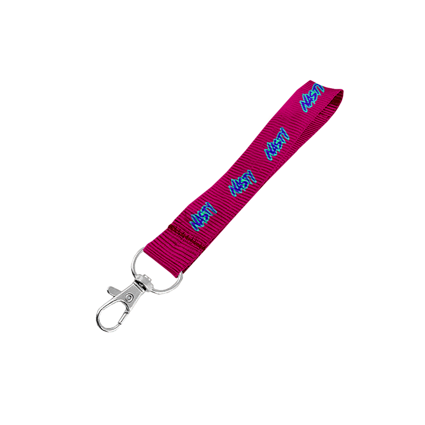 Petersham Wrist Phone Strap D/Sided Print with Snap Hook 15 x 340mm
