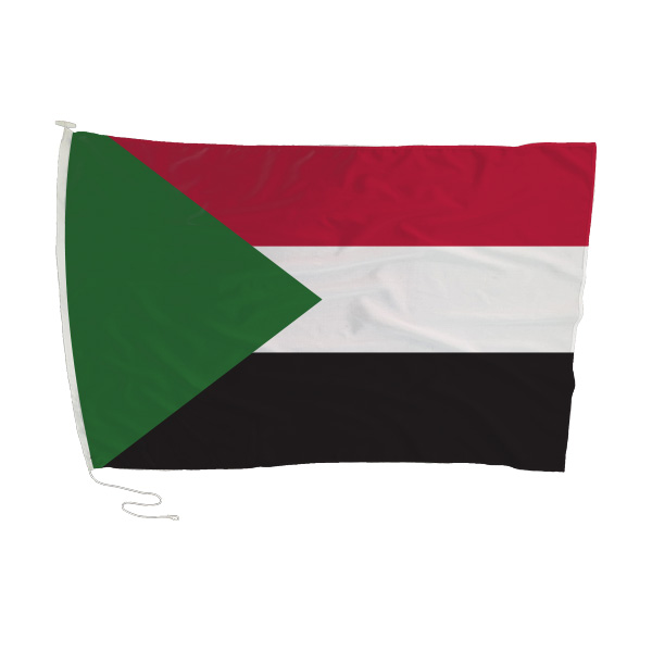 SUDAN FLAG 135 X 90cm
