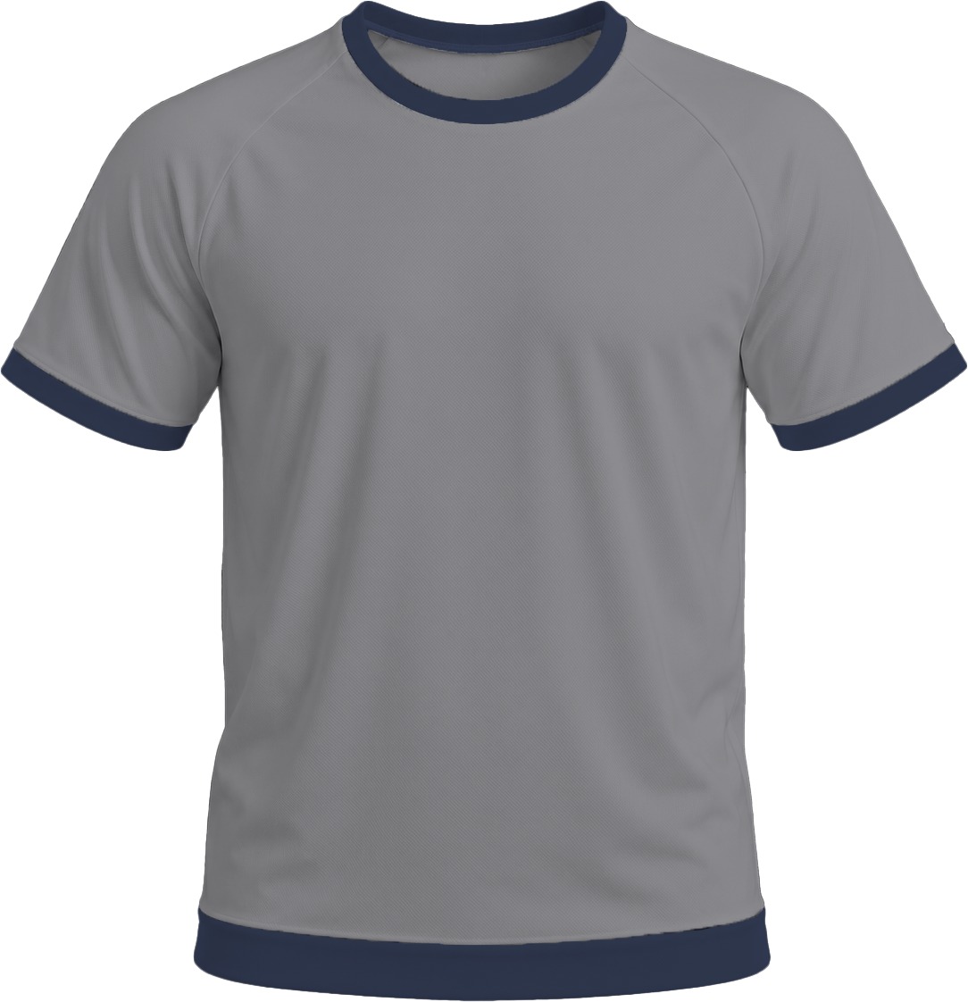 Ringer Unisex Crew Neck T-shirt, Raglan Short Sleeve, Reverse Birdseye