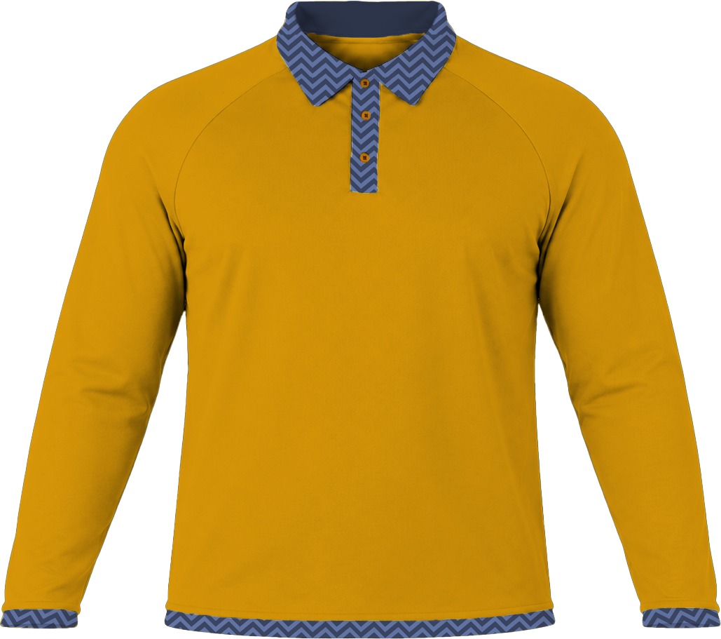 19Ten Ladies Golf Shirt, Raglan Long Sleeve, Reverse Birdseye