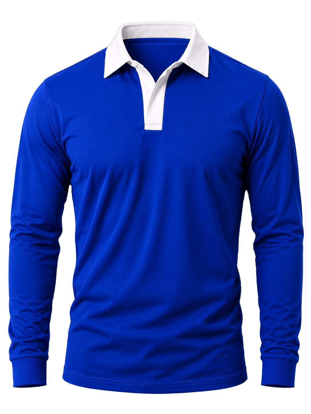 +27 Unisex Rugby Shirt, Solid Long Sleeve, Cotton Fleece