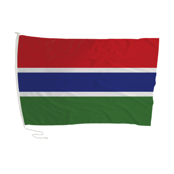 GAMBIA FLAG 270 X 180cm