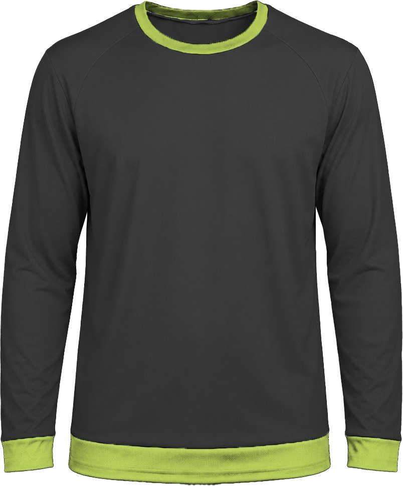 Ringer Ladies Crew Neck T-shirt, Raglan Long Sleeve, Reverse Birdseye